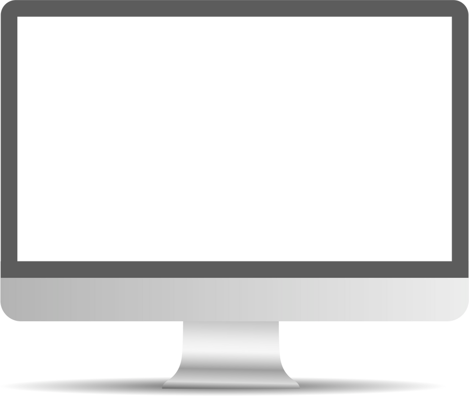 Blank Computer Monitor